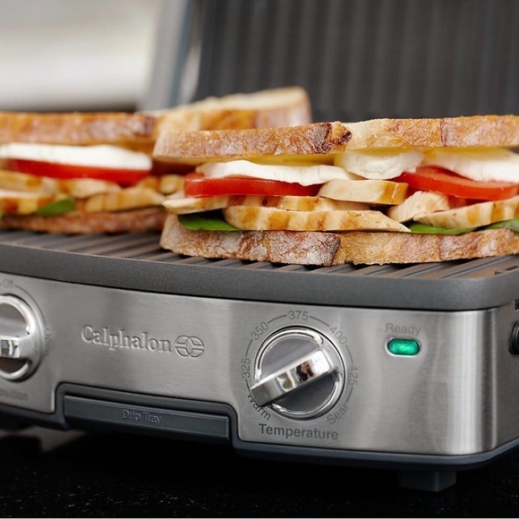 Calphalon 5 in 1 Electric Grill with Removable Plates - Picture 14 of 15